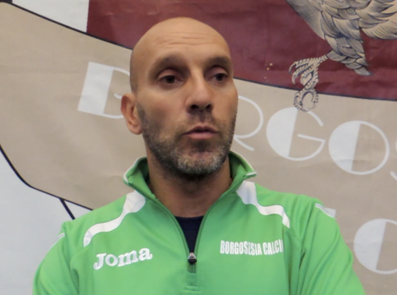 VIDEO - Casale Calcio: per Marco Didu, mister del Borgosesia: «Partita equilibrata, tosta. Potevamo sbloccarla, ma il pareggio ci sta»
